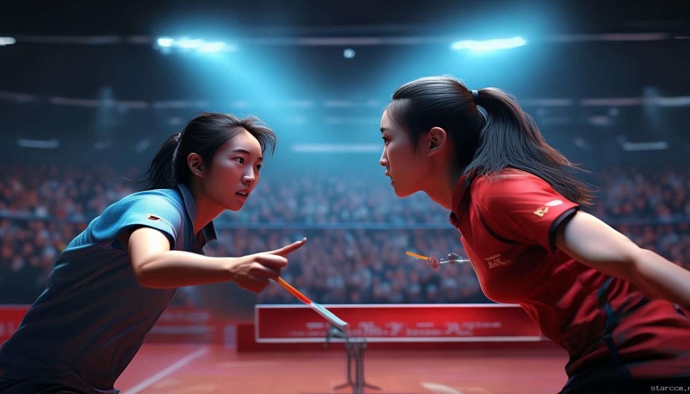**乒乓女将的巅峰对决：孙颖莎王曼昱会师背后的创新思维**